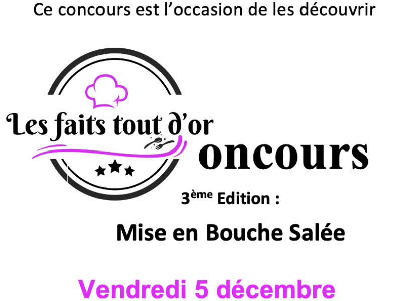Concours des Fait’s Tout d’Or