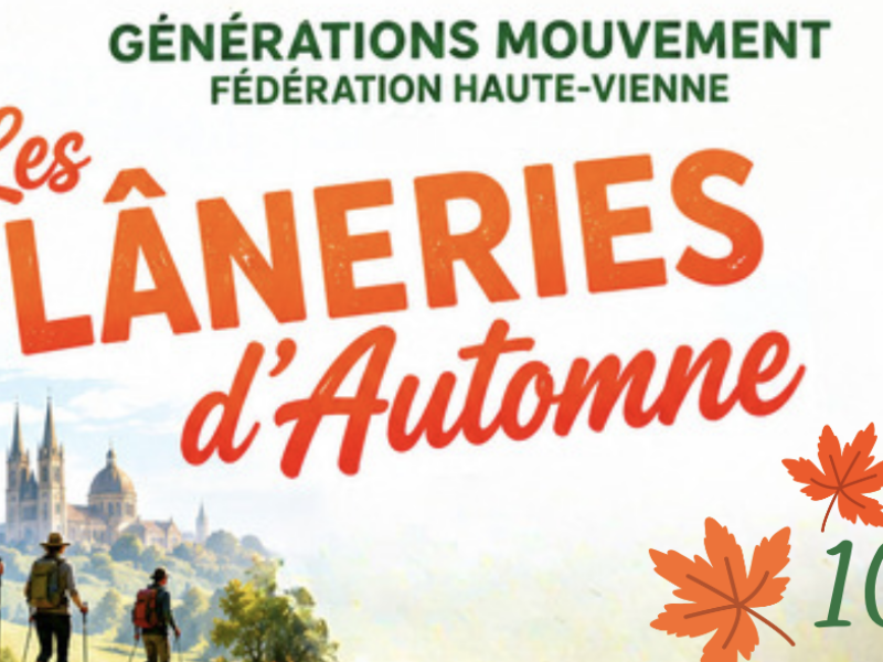 Flâneries d&rsquo;Automne 2026